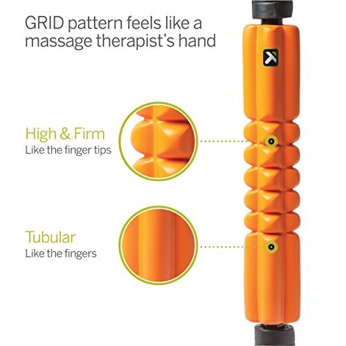 Handheld Massage Roller, TriggerPoint GRID STK 24" Muscle Relief for Minor Aches