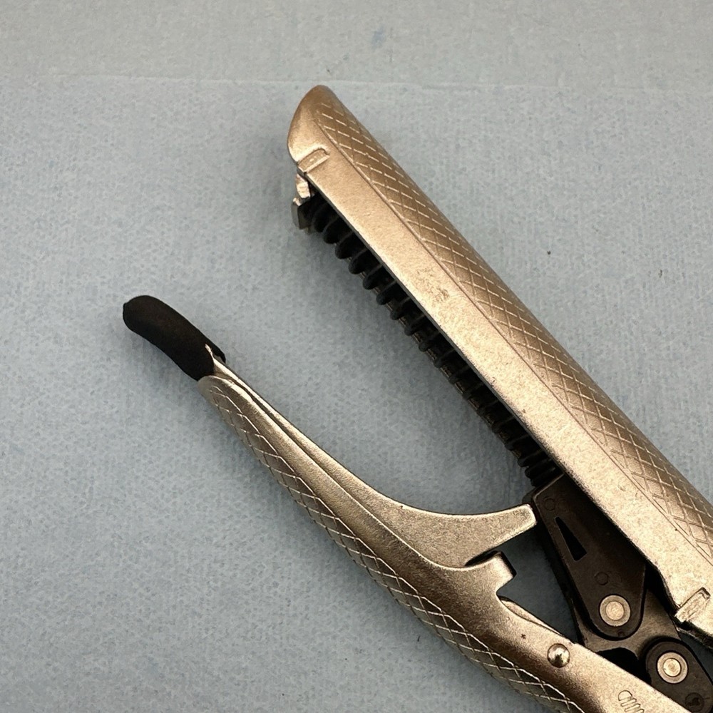 LockJaw Locking Pliers 9 In Adjustable Self Locking Steel Silver Tool 10CJ