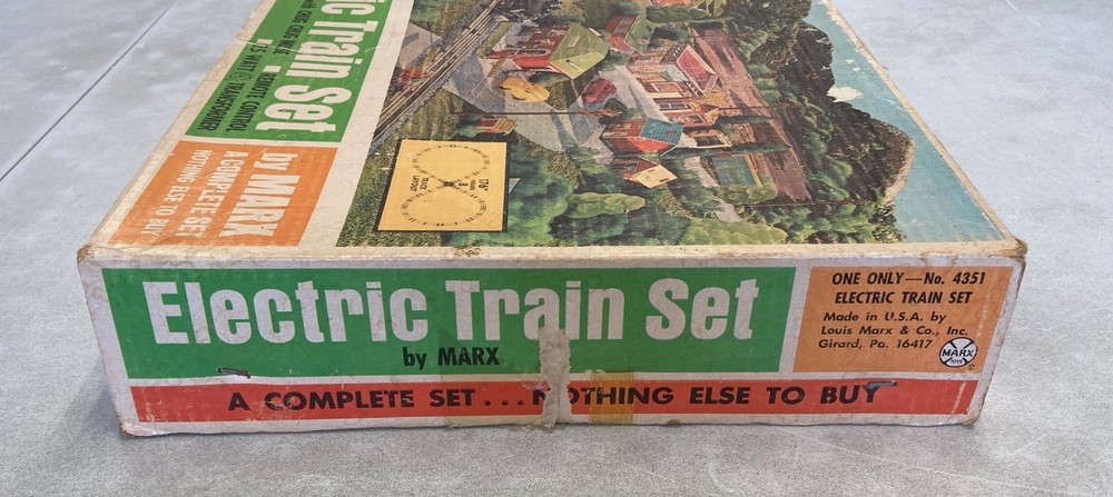 Electric Train Set by Marx #4351