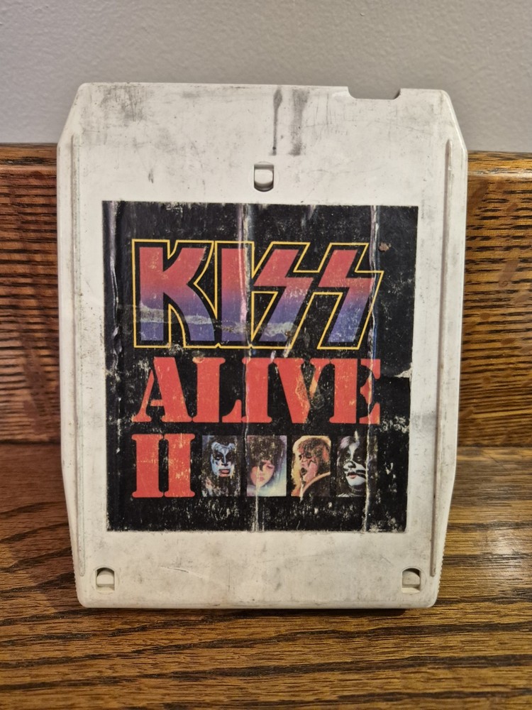 KISS, Alive II (1977) 8 Track Tape, Casablanca, NBL8-7076 Untested