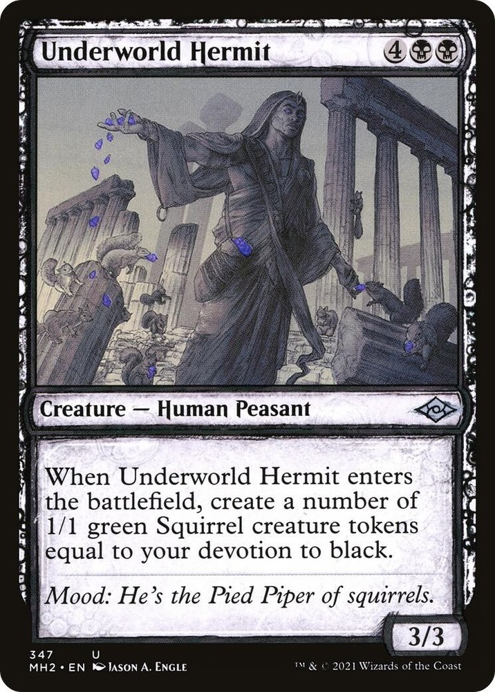 Underworld Hermit (Showcase) Modern Horizons 2 347 MTG NM