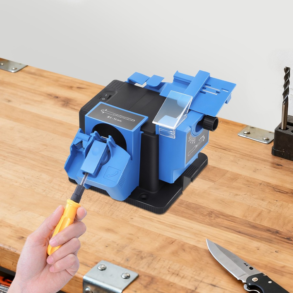 Electric Drill Bit Sharpener, Multifunction Scissor/knife Drill Sharpening Tool
