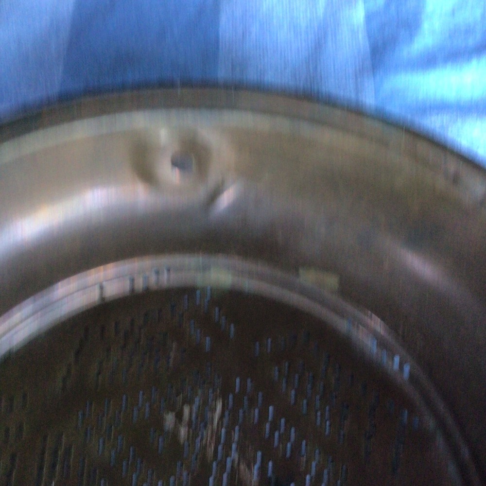 Vintage Copper Colander, 10 1/2”