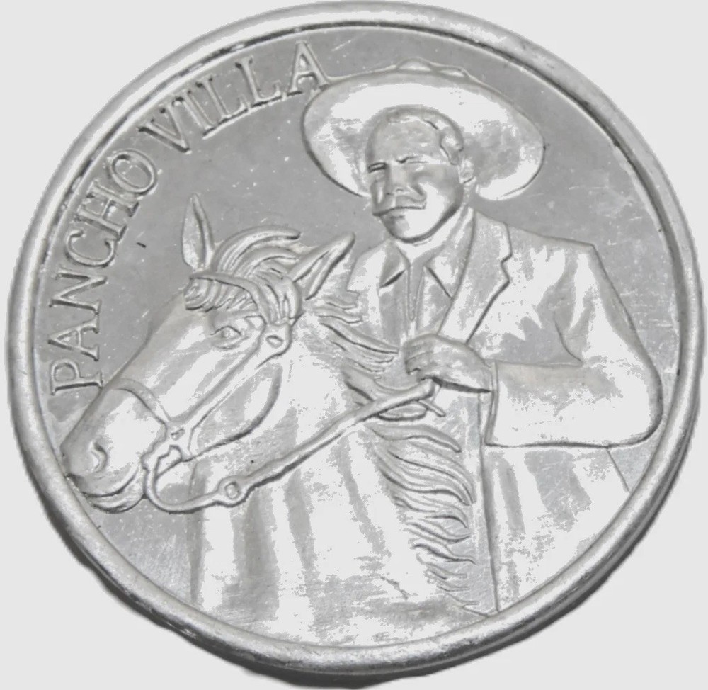 Pancho Villa .999 Pure Silver ½ an oz. Coin