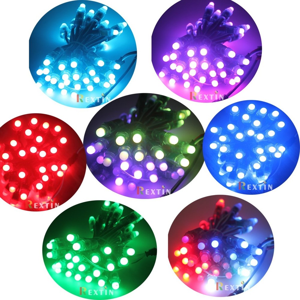 Rextin T1000S LED RGB Full Color Programmable Pixel Controller with SD Card