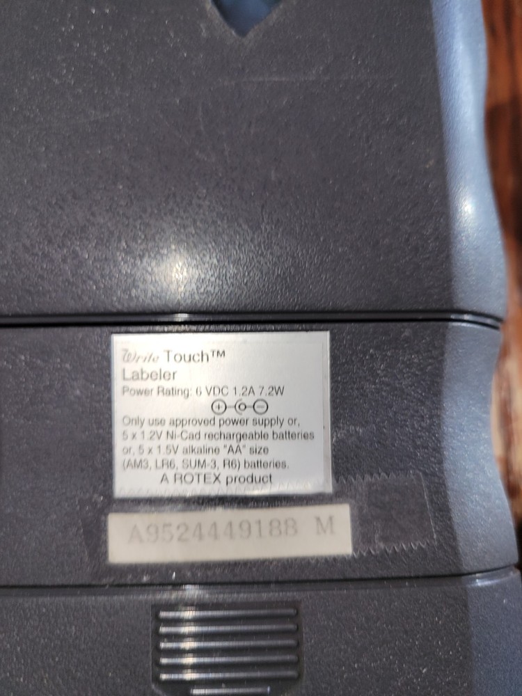ROTEX Label Maker Printer, Handheld, HOME AND OFFICE TESTED.