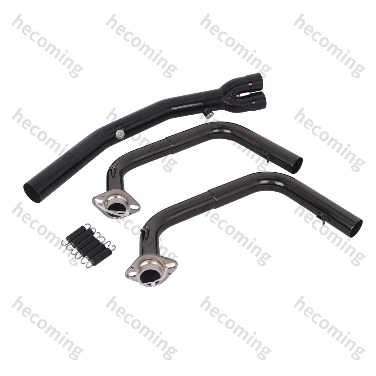 Full Exhaust Systems Muffler Link Pipes For Kawasaki Ninja 500 Z500 2024 2025