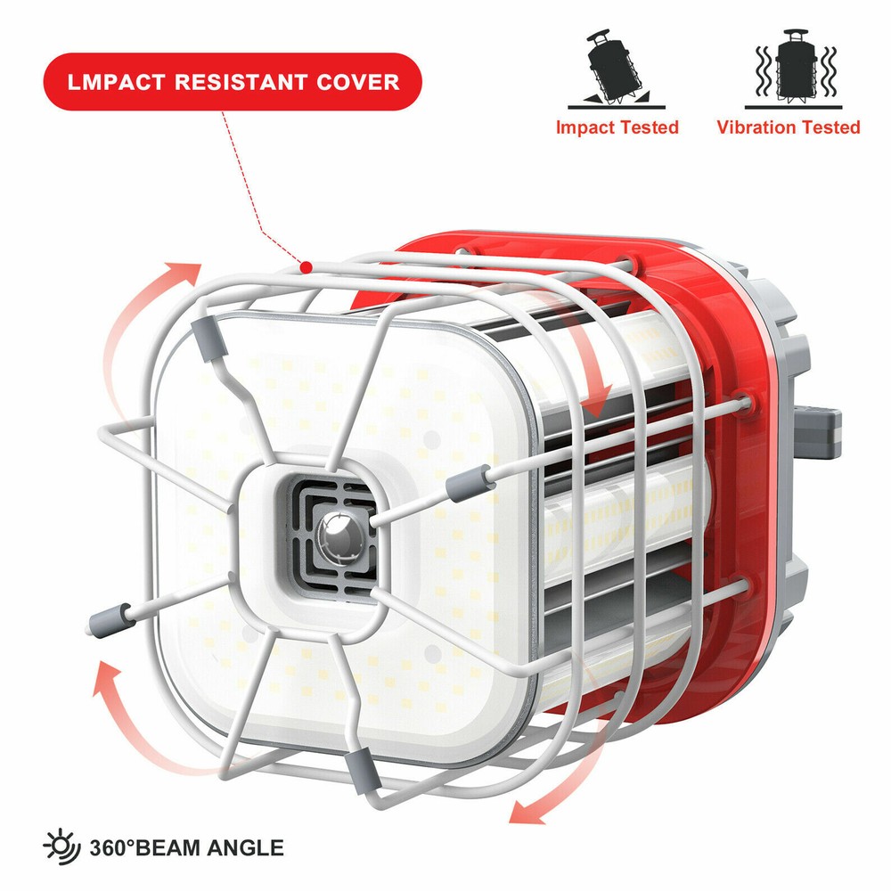 LED Construction Work Light Daylight Temporary Jobsite Workshop Portable 150W
