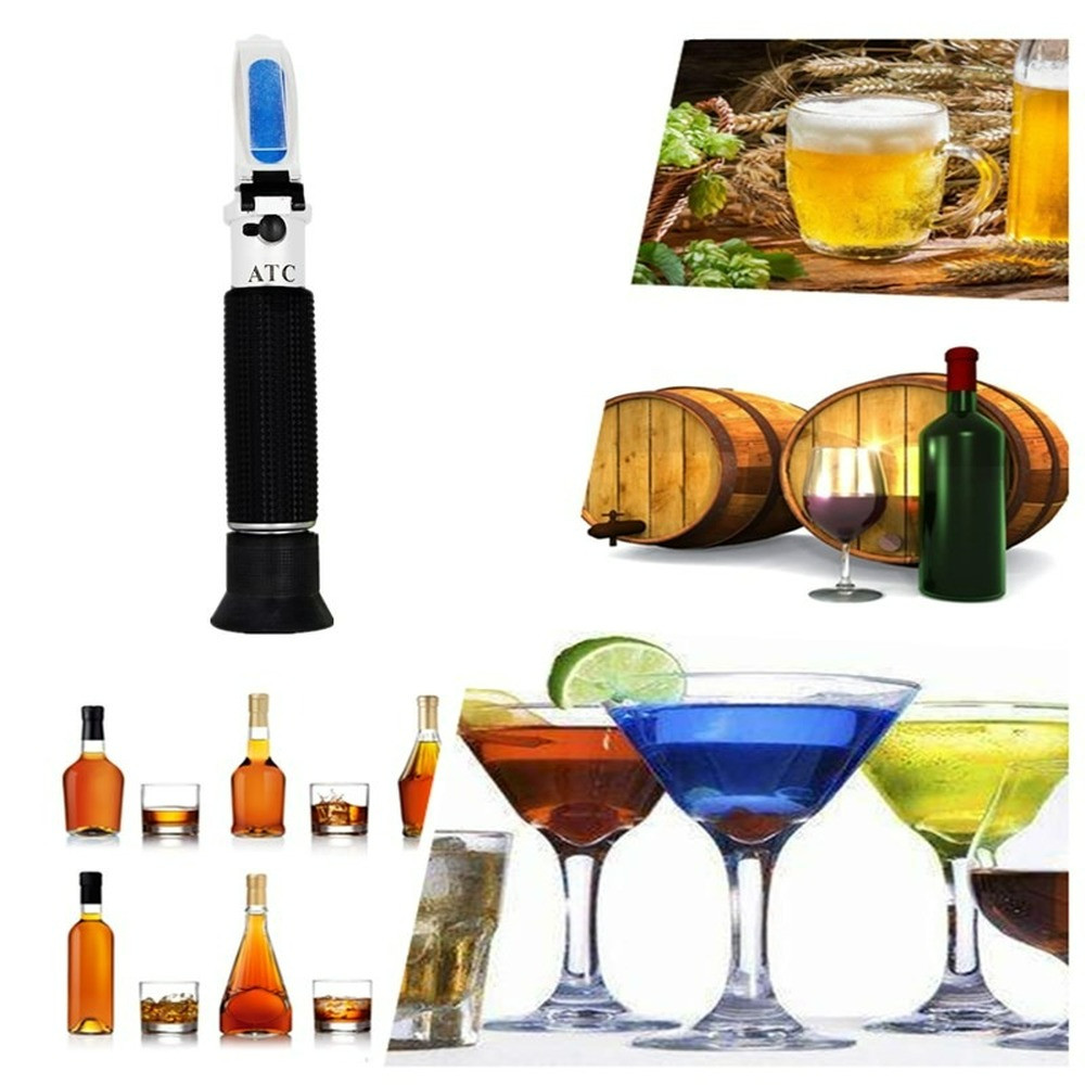 High Accuracy 0-80% Handheld Alcohol Concentration Measuring Instrument
