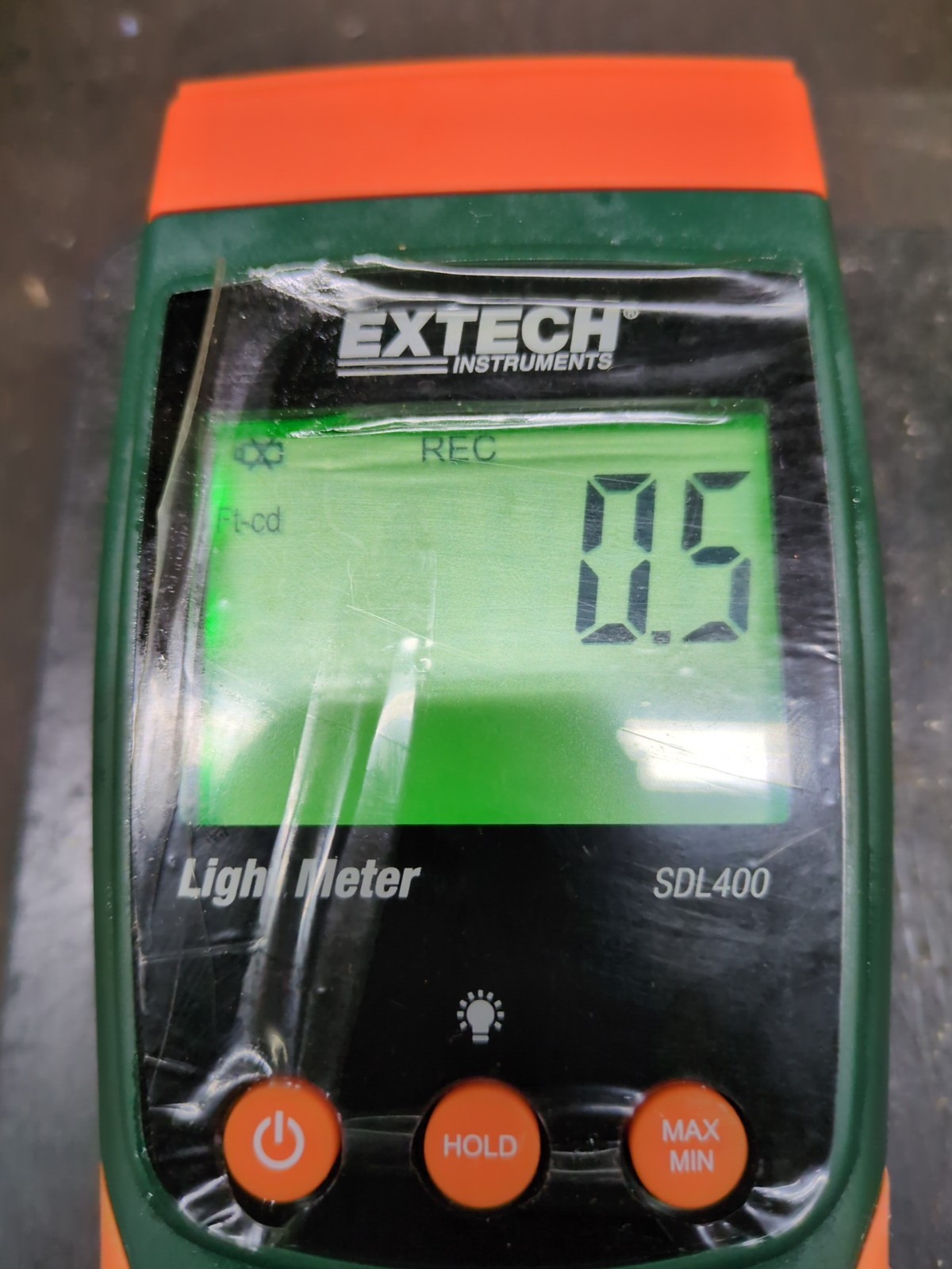 NOS Extech SDL400 Light Meter Datalogger Lumens LUX Foot-Candle/s ED4U 4082