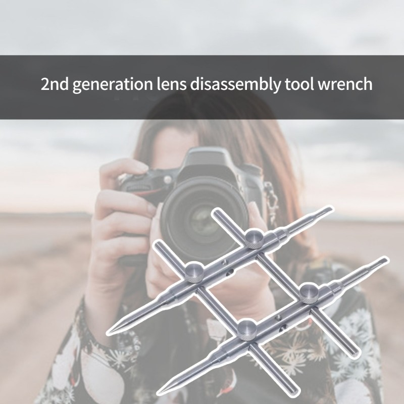 Precise Lens Spanner Wrench for Disassembling and Maintaining DSLR Camera Lens