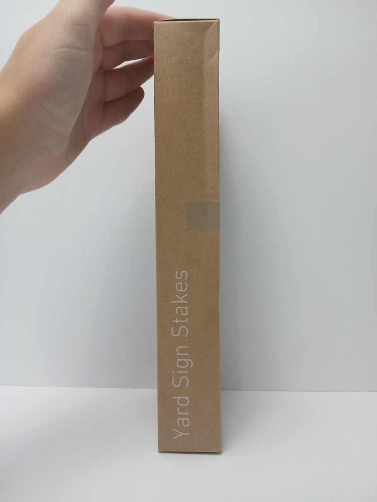 SimpliSafe Yard Sign Stakes 3-Piece Replacement Kit Black Home Security System