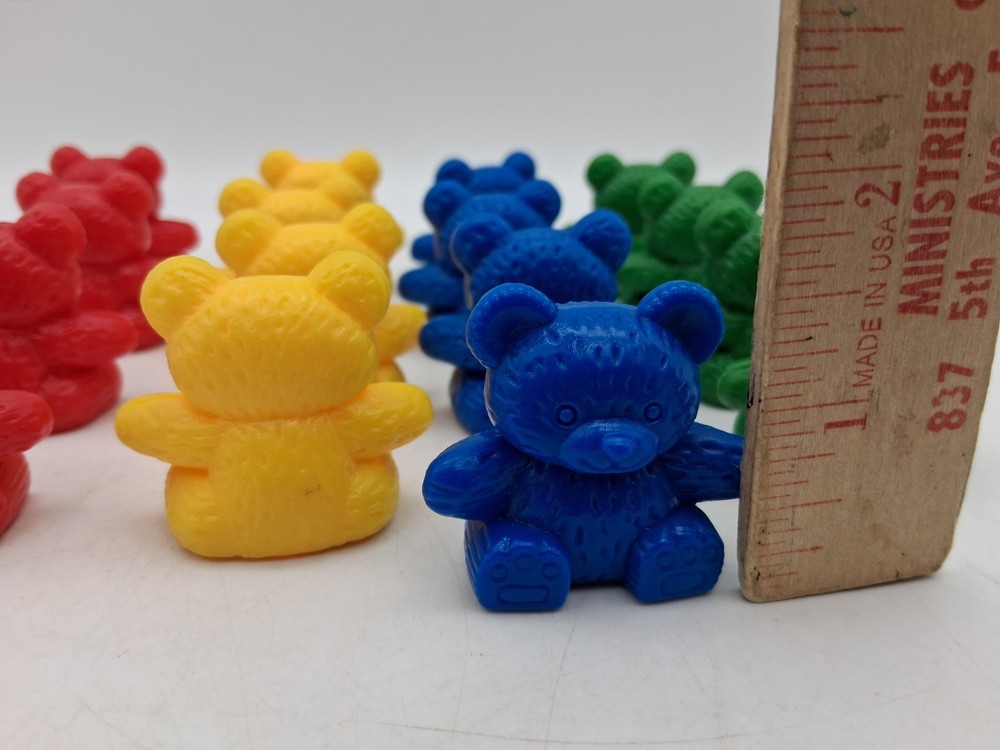 Learning Resources Bear Counters Educational Counting and Sorting Lot of 12