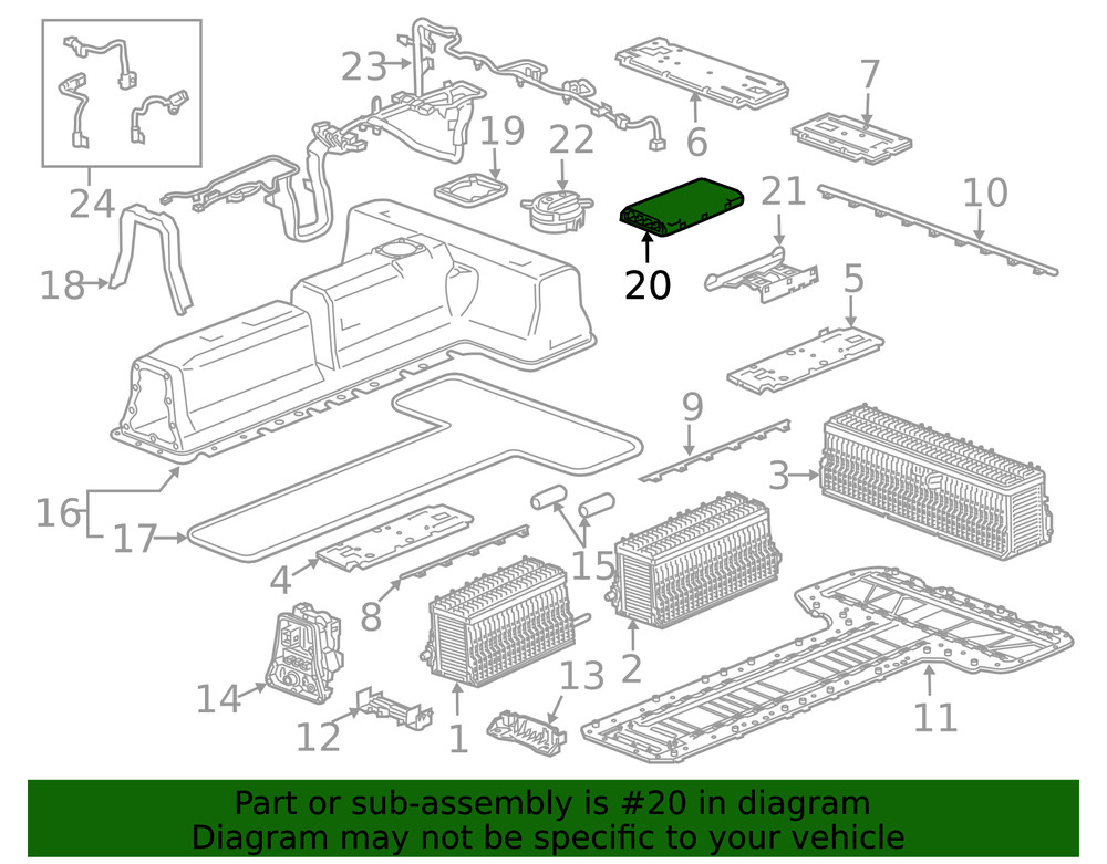 Genuine GM Control Module 24296900
