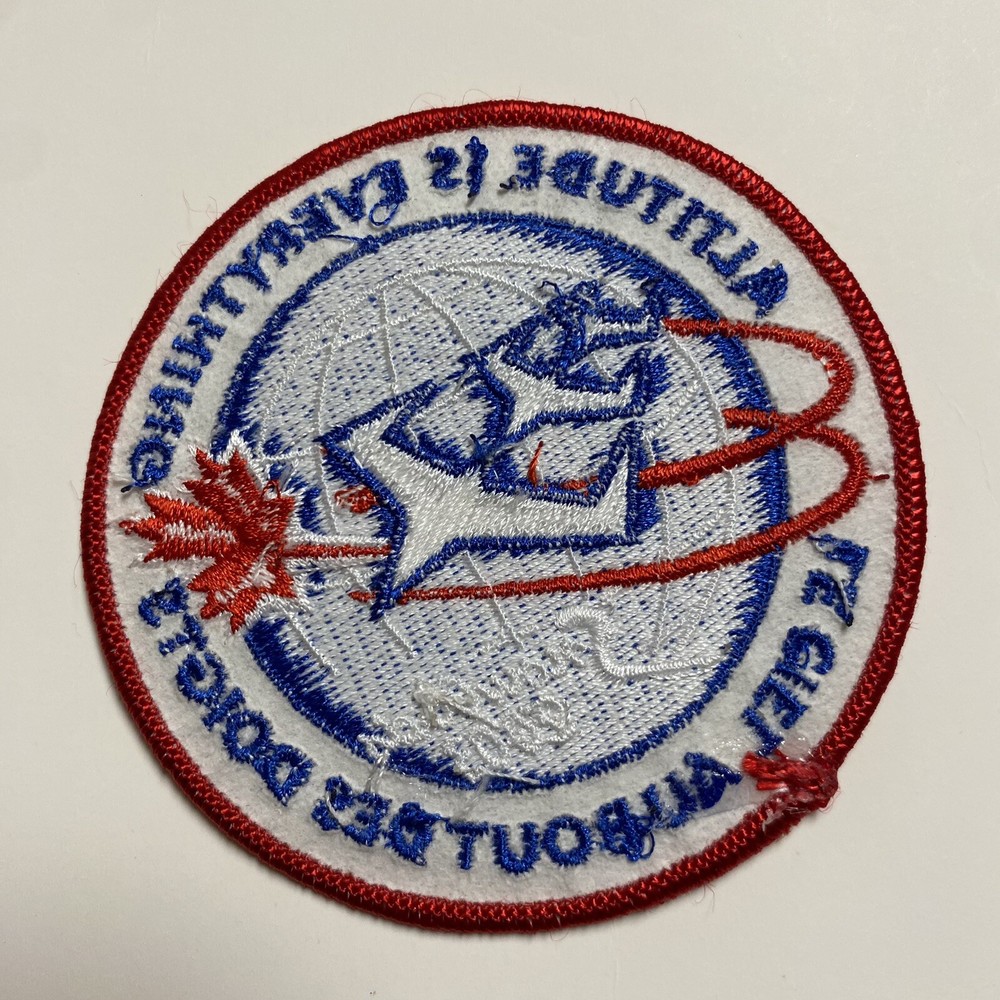 Canadian Forces RCAF 431 Squadron Snowbirds 2003 Altitude Is Everything Patch