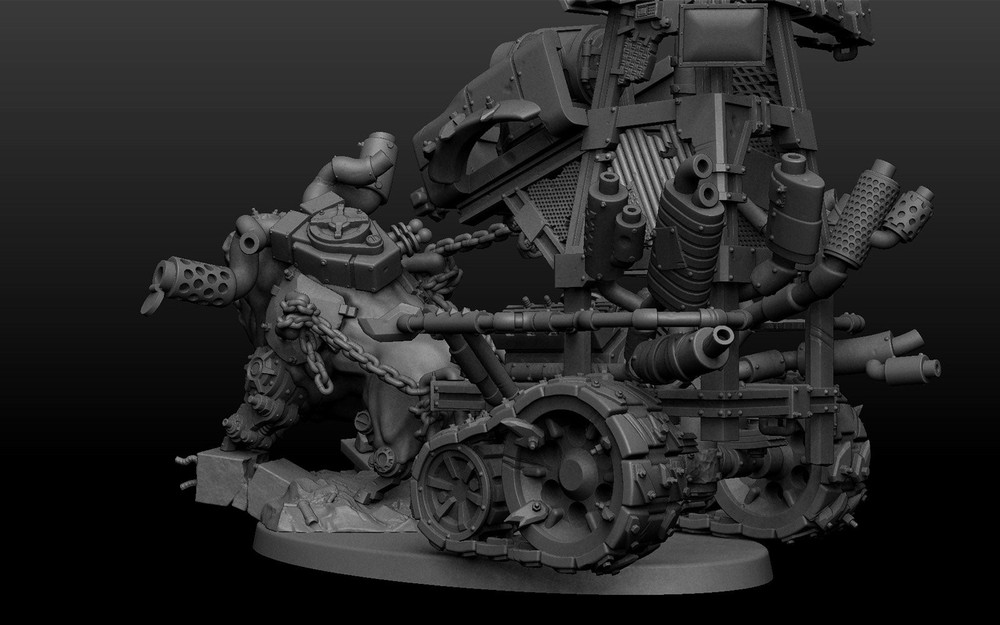 ORK WEIRD TOWER WITH MONSTER SQUEEG