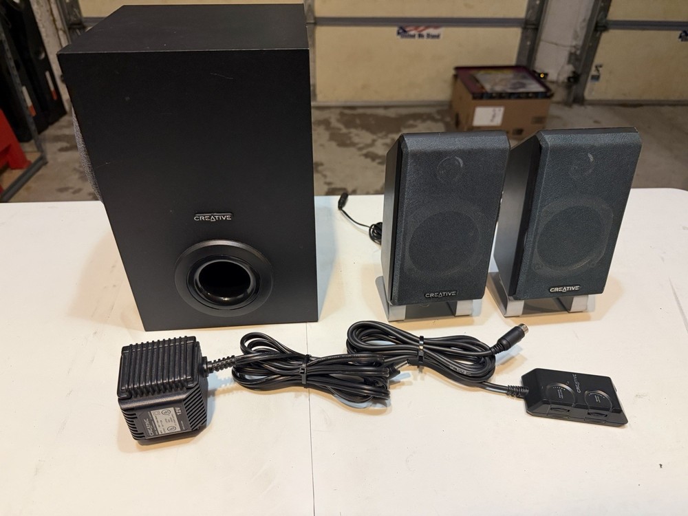 Creative Inspire T3000 Powered PC Speaker Audio System + Subwoofer & Controller