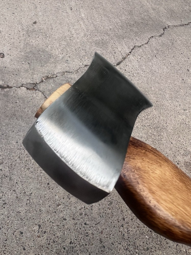 Bad-Axe SM 1.9lb Camp Axe - Custom Handmade 13.5in Maple Handle
