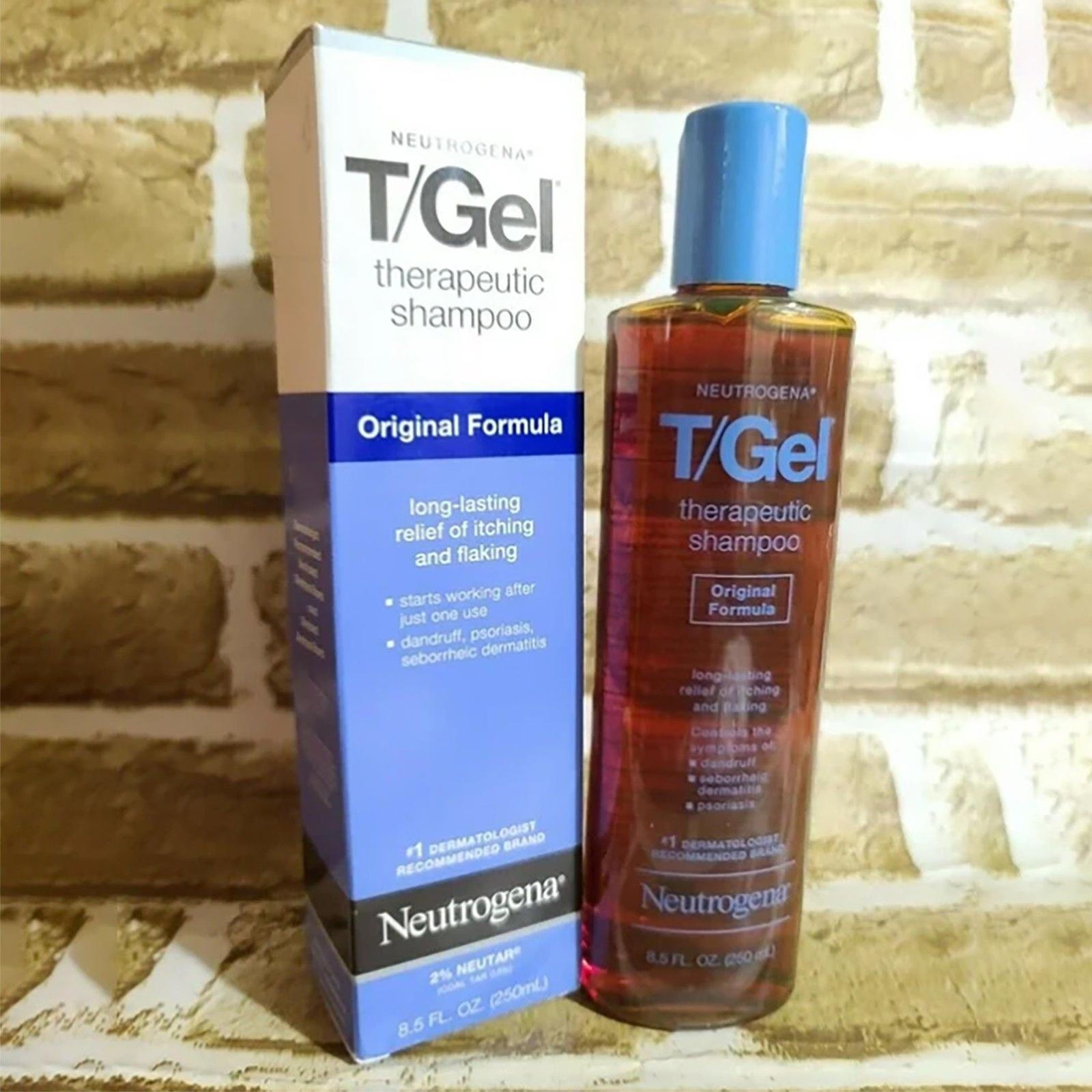 Neutrogena T-Gel Therapeutic Shampoo Instant Treatment 8.5 Fl Oz/250ML IN Box