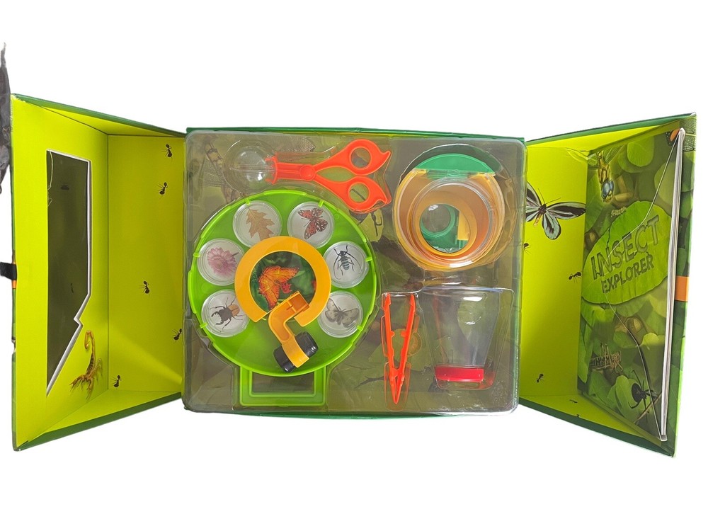 STEM Spice Box Insect Explorer Kit Mini Field Lab & Book Bug Catcher