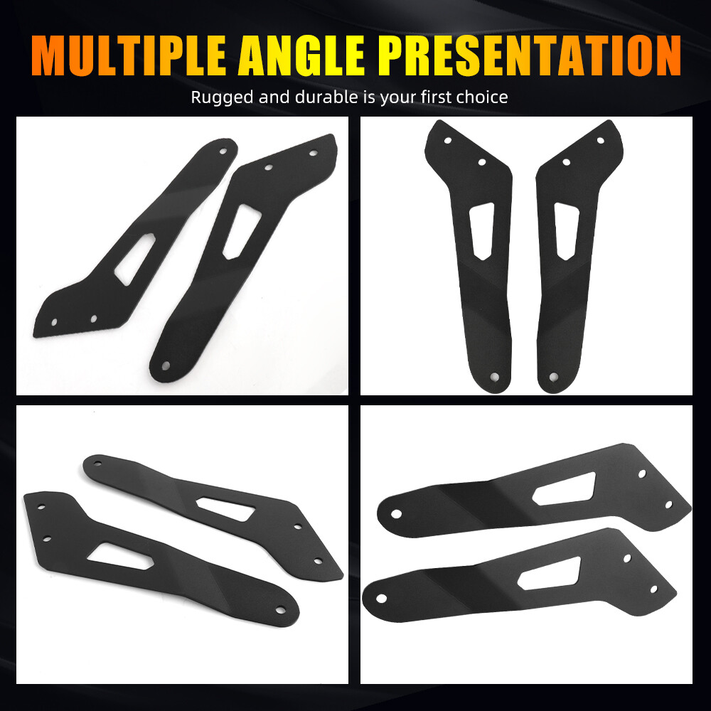 Roof For Can-Am Maverick X3 Curved 50" LED Light Bar Mount Kit +4" Cube Pods Fog