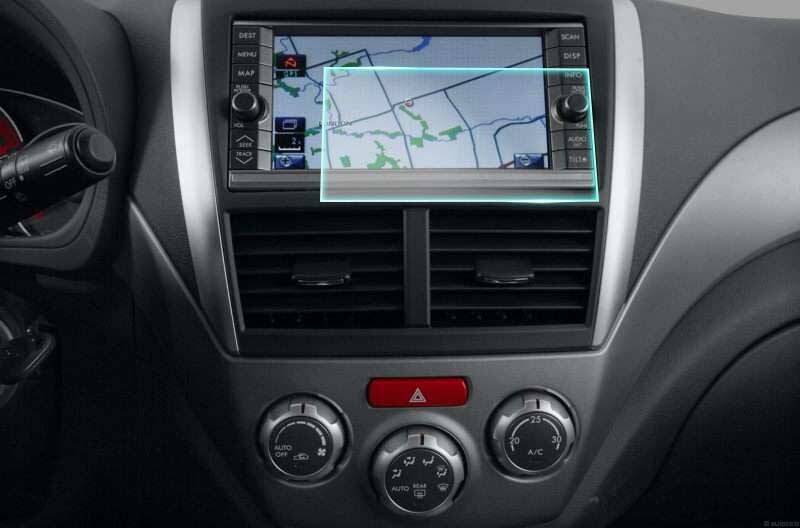 Crystal Clear Screen Protector for 2012 Subaru Impreza WRX STI Navigation
