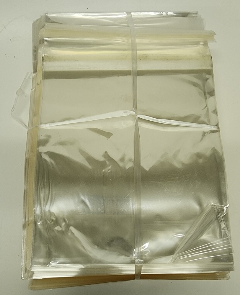 100 Count Clear DVD Case Bags