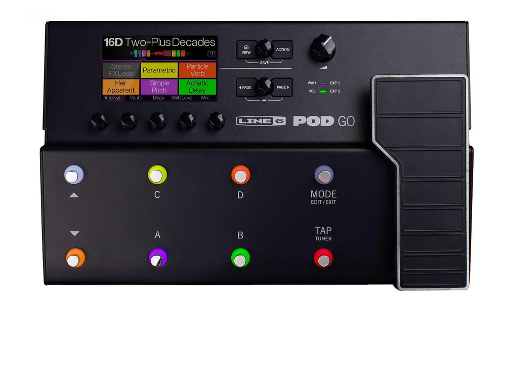 Line 6 POD Go Guitar Multi-effects Floor Processor