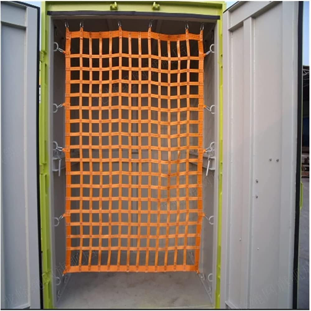 Flat Nylon Sling Hoisting Net, Loading and Unloading Heavy Objects 10Cm Square M