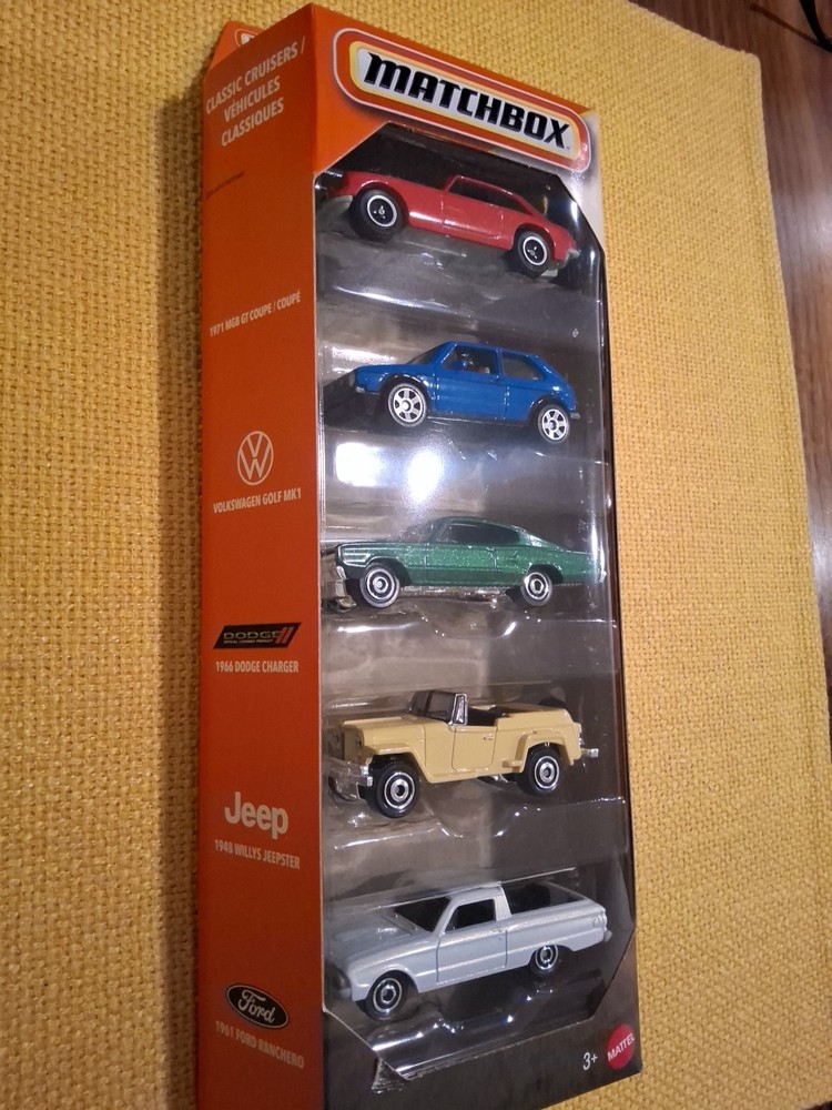 NEW 2026 Matchbox Classics Cruisers 5 Pack