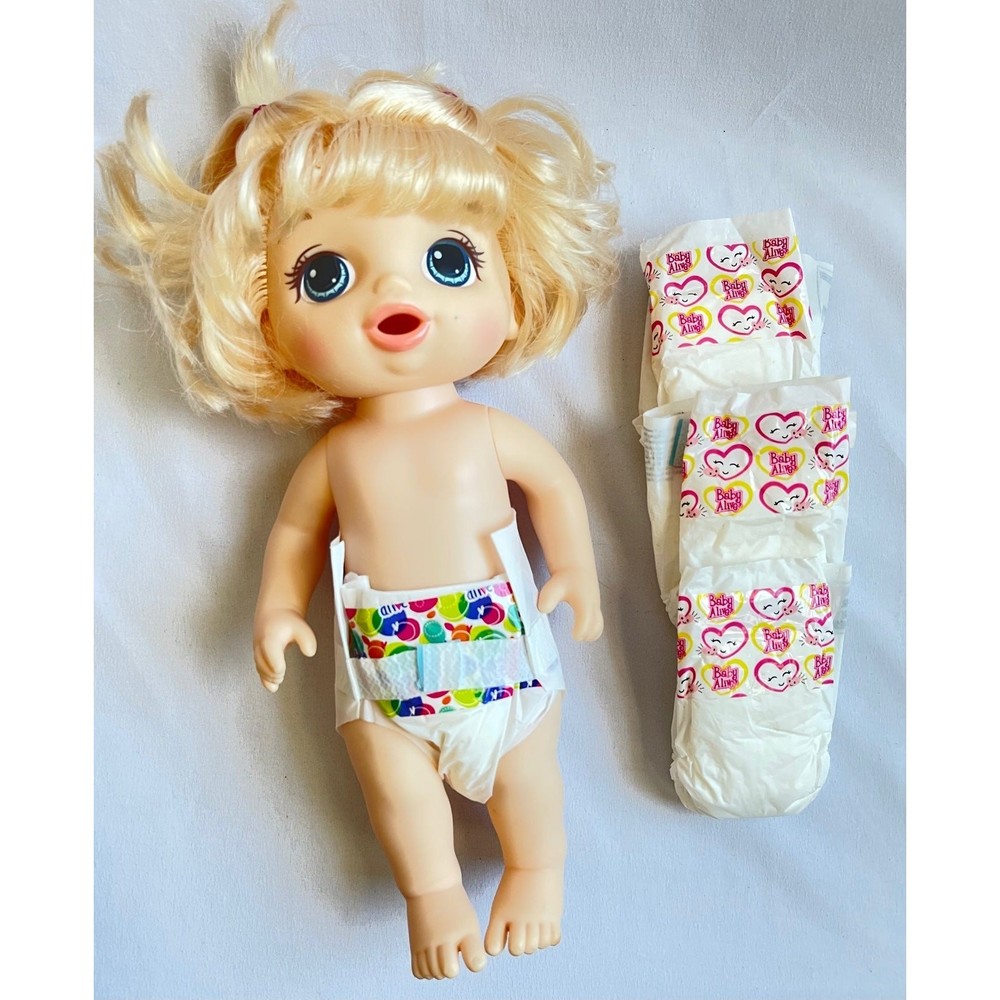 Hasbro Doll With Diapers