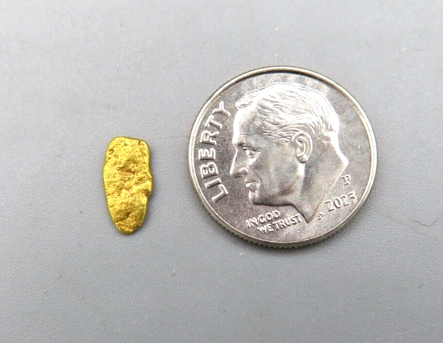 ALASKA YUKON GOLD NUGGET .4 GRAMS