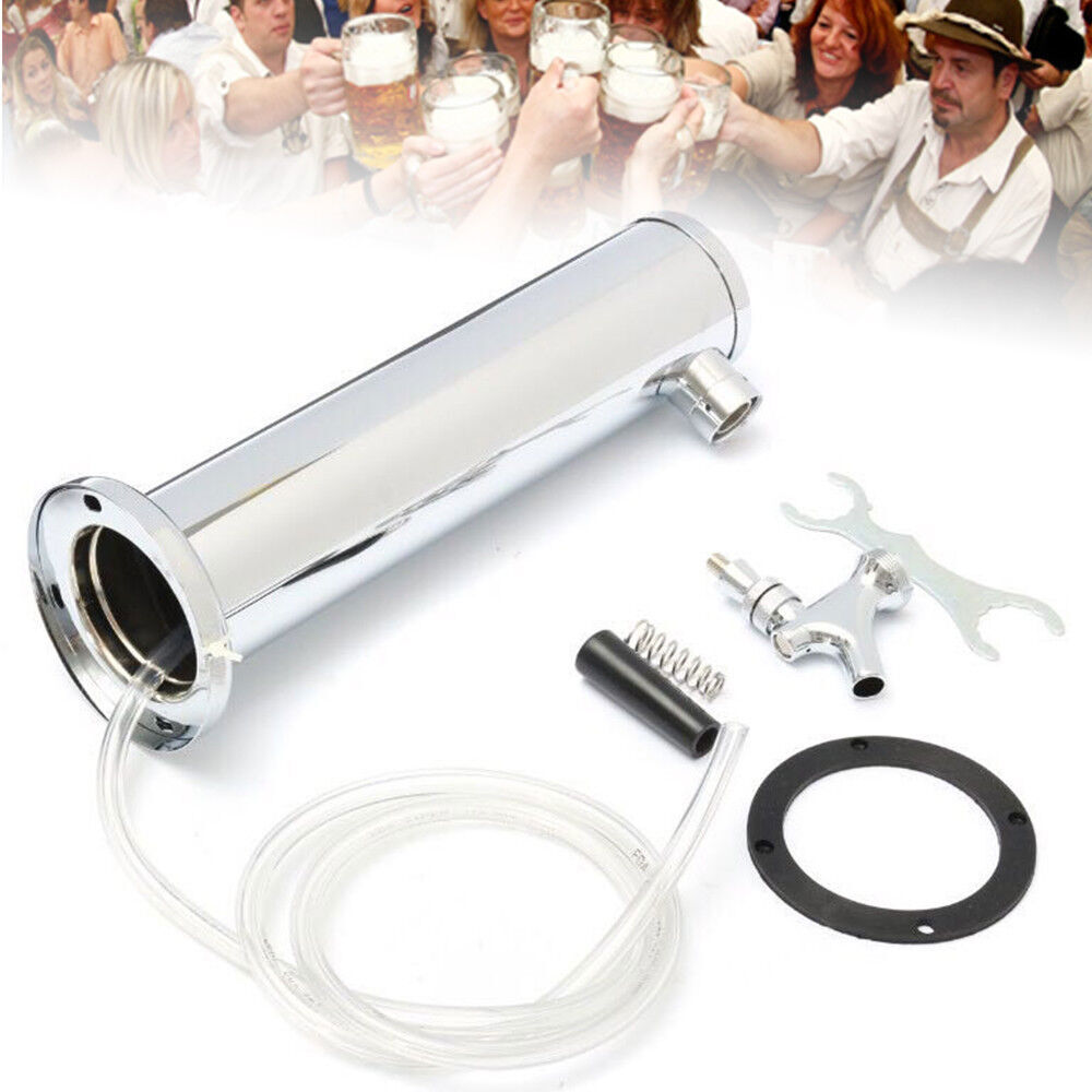 Beer Dispenser Kit Draft Beer Kegerator Tower Stainless Steel Beer Dispenser