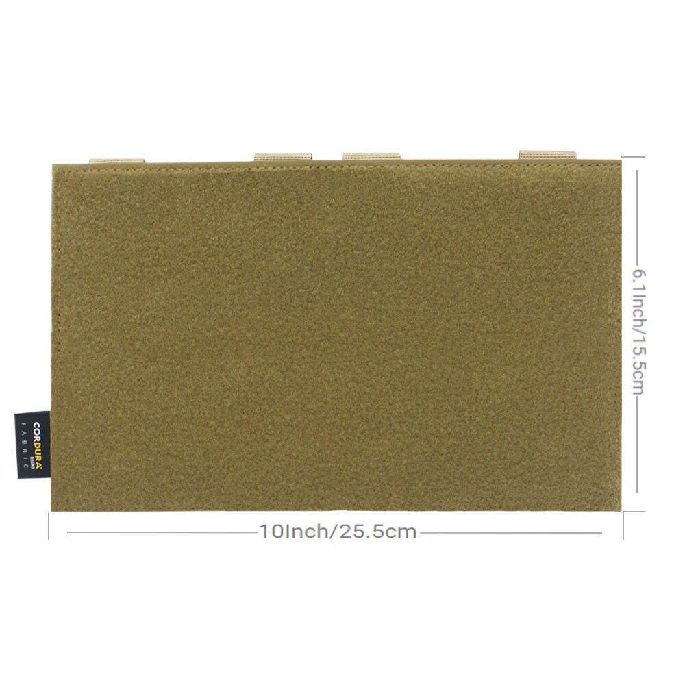 Molle Adapter Panel Hook Loop Plate Tactical Vest Expansion Armband