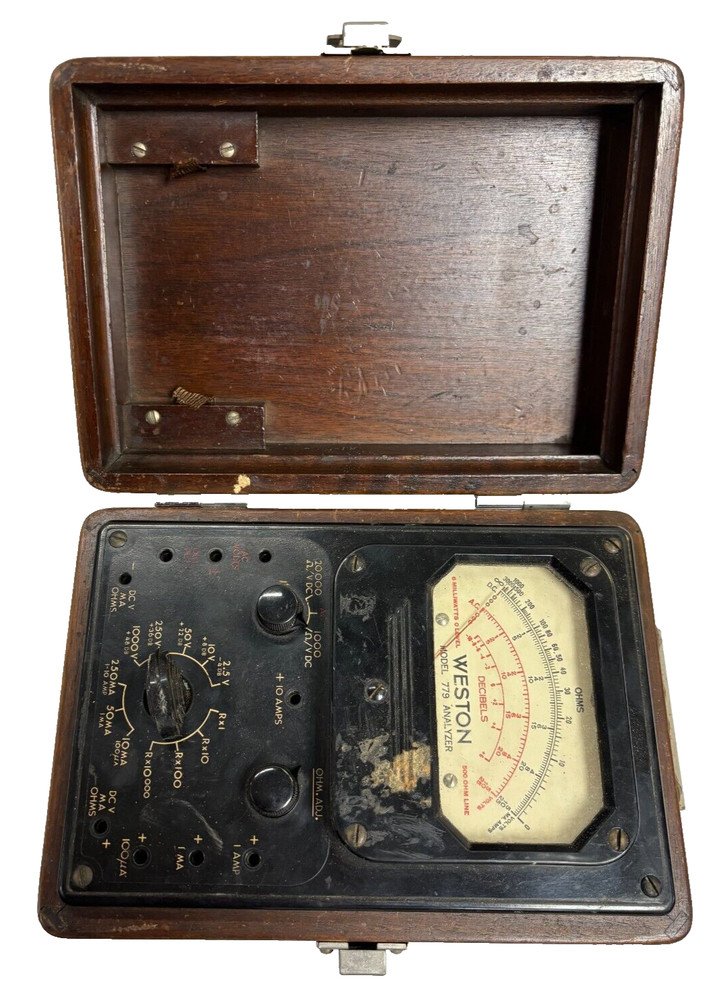 WESTON MODEL 779 ANALYZER VINTAGE