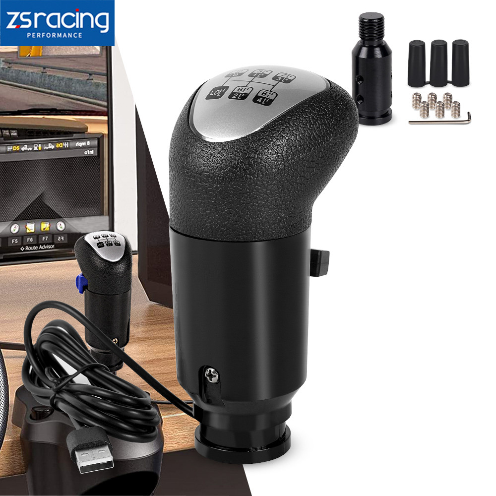 USB Shifter Knob For ATS ETS2 PC SIM For Logitech G27 G29 G920 Thrustmaster TH8A