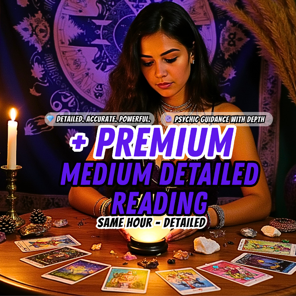 +Premium Medium Psychic Reading, Same Day Tarot Reading,Same Hour Psychic Readin