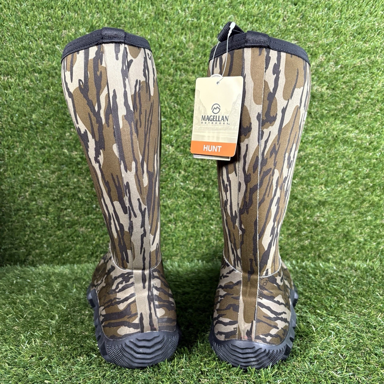 Magellan Outdoors Field Hunting Boots Camo Mossy Oak Men’s Size 10 D Waterproof