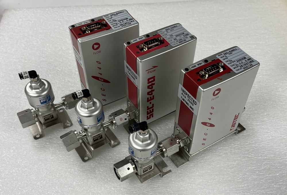SEC-E440J Mass Flow Controller 20 sccm Calibrated for O2
