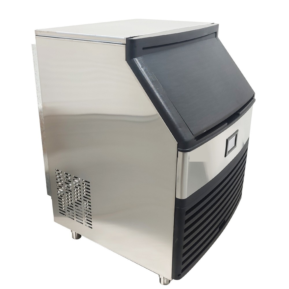 Automatic Commercial Ice Machine160KG Ice Making Capacity Ice Cube Maker Stainle