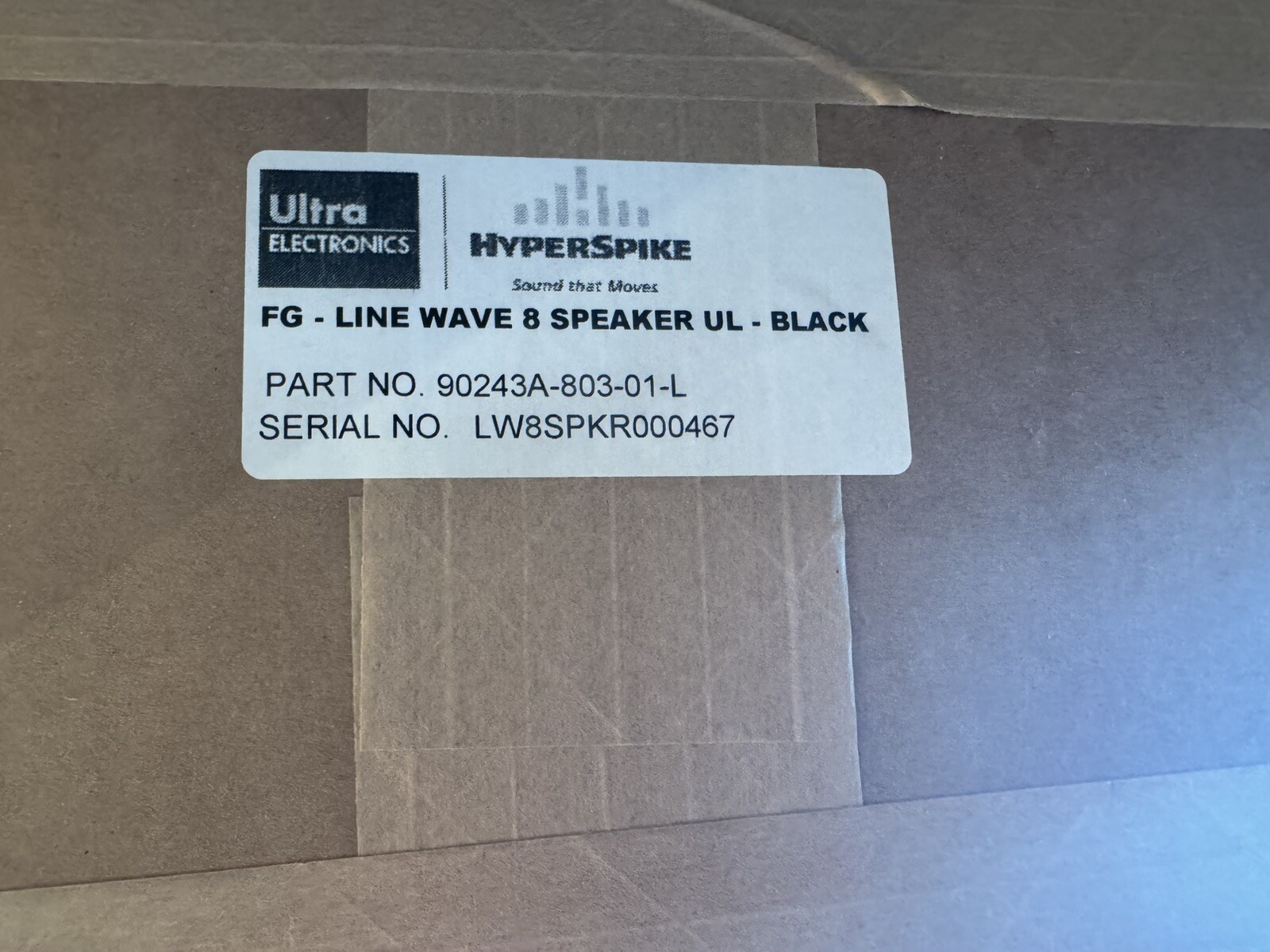 System sensor Hyperspike 90243A-803-01-l
