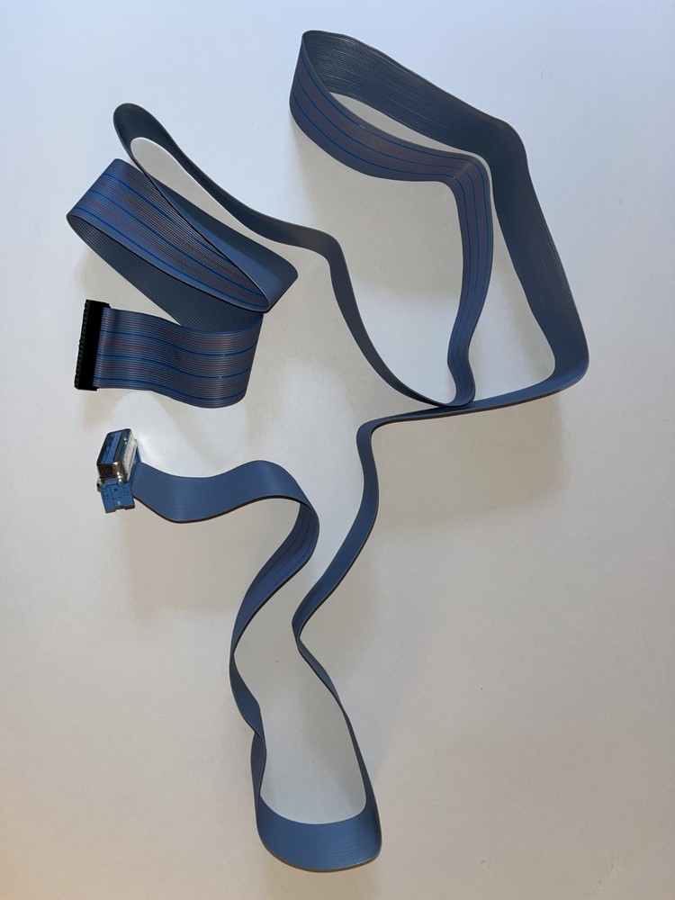 Radio Shack Parallel Printer Cable Centronics 34 pin Connectors TRS80 Tandy