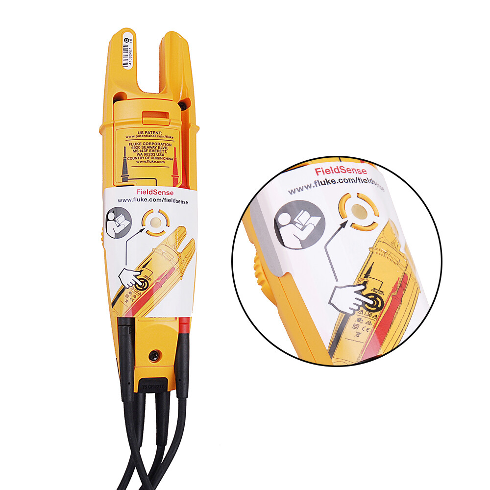 Fluke T6-1000 Clamp meter Electrical Tester FieldSense Technology&carry case