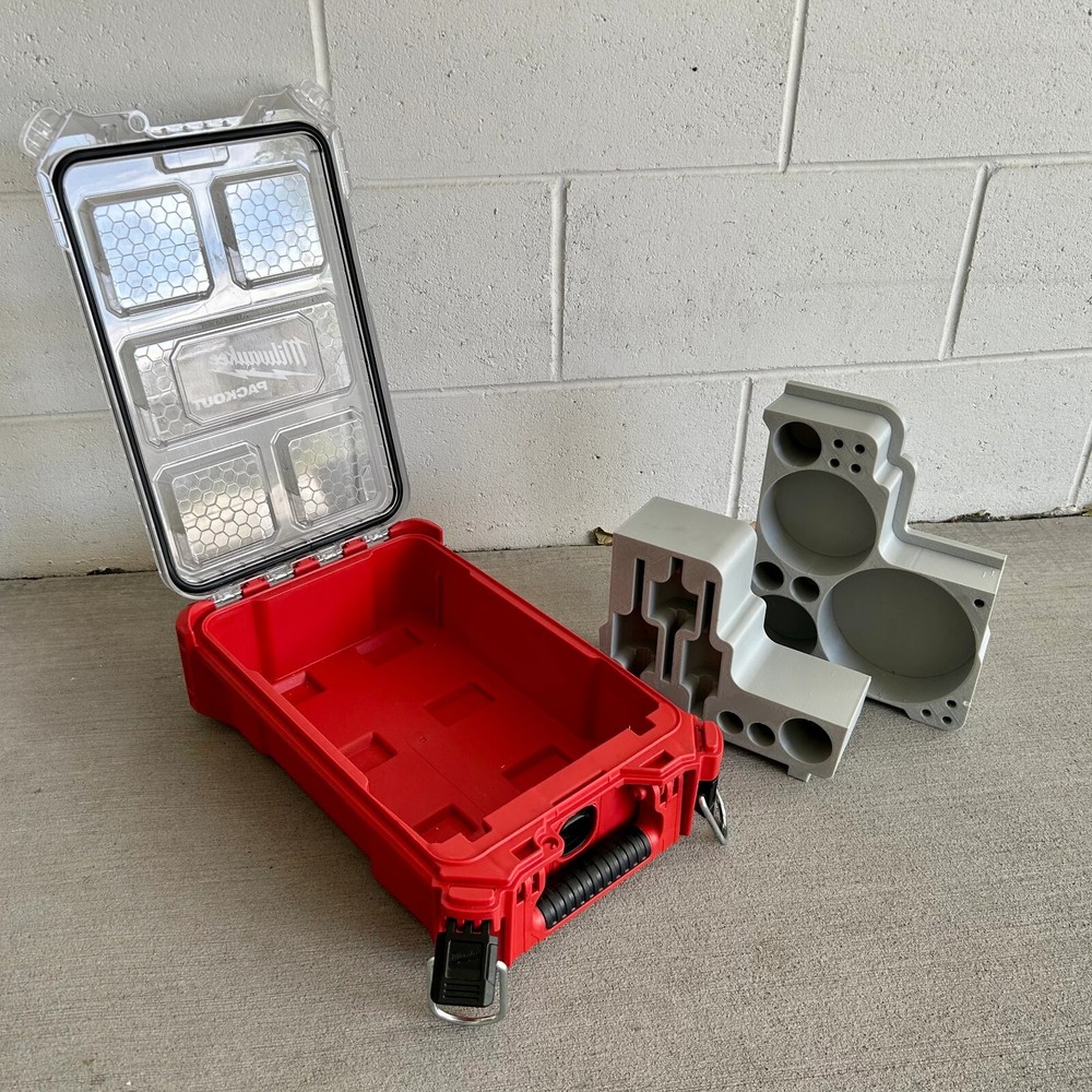 Hole Saw Organizer Insert for Milwaukee Packout (Insert Only)