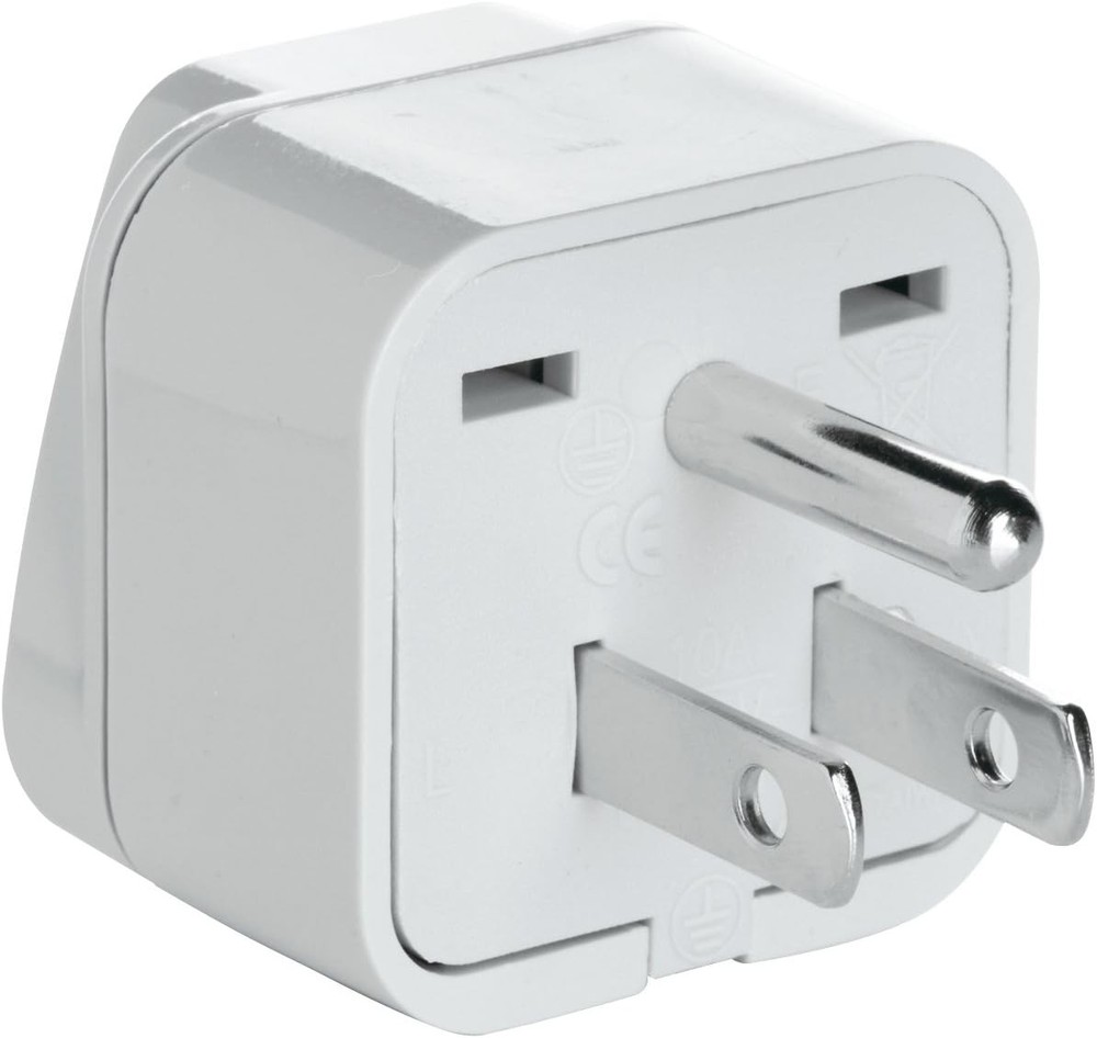 Travel Smart Grounded Adapter Plug