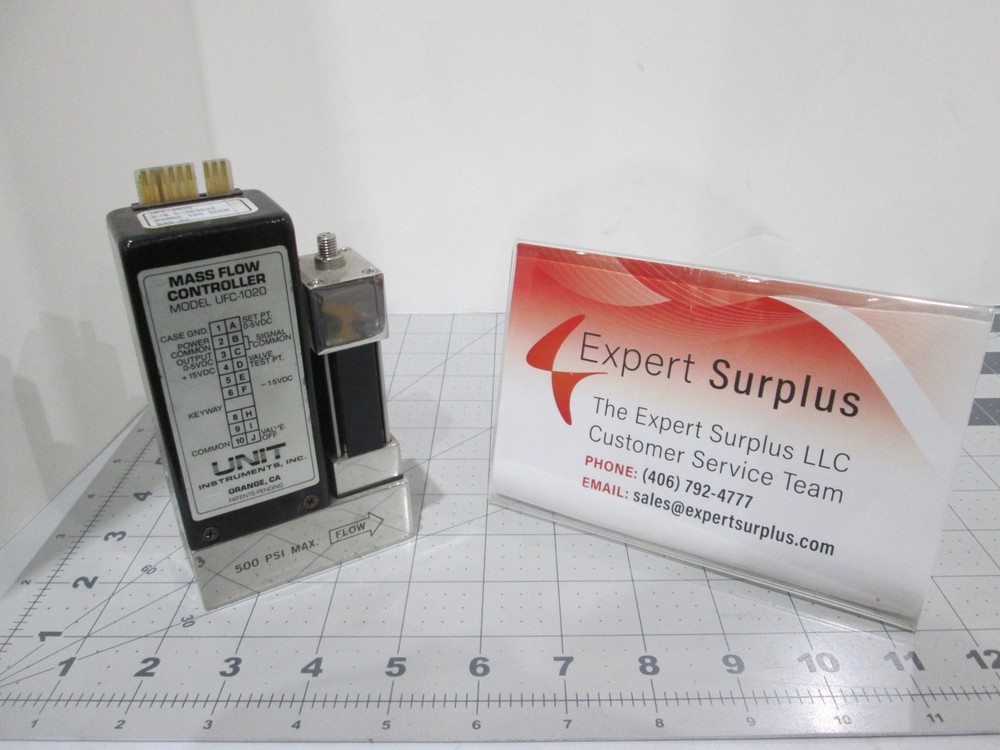 Unit, UFC-1020, Mass Flow Controller, O2, 10 SCCM, Used