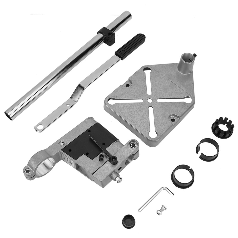 Adjustable Drill Press Bench Stand Workbench Pillar Clamp Universal Holder Tool