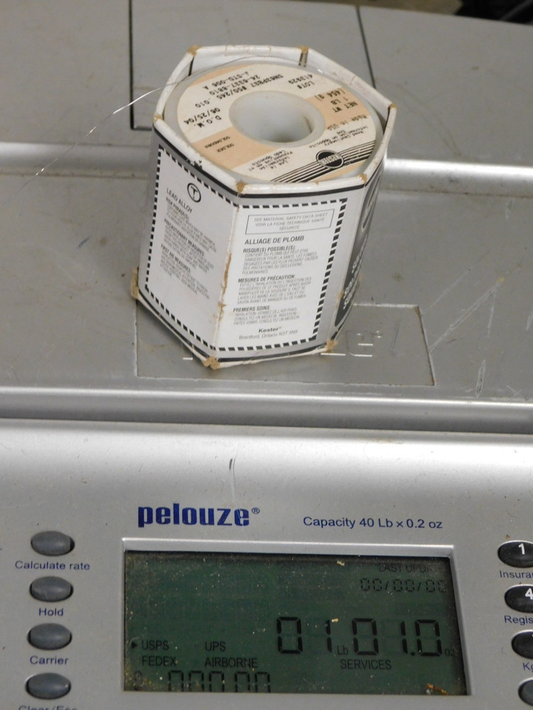 24-6337-8810 KESTER SOLDER 1 Pound