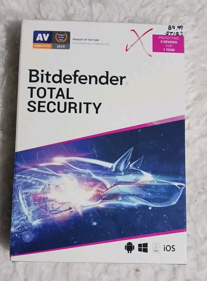 Bitdefender Total Security 2019 5 Devices 1 Year