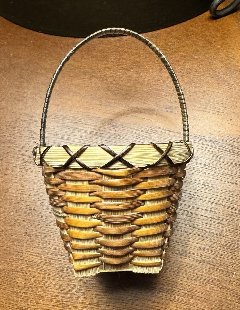 Mini Woven Basket, New